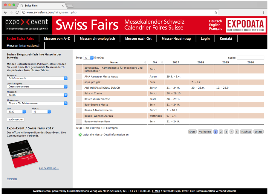 www.swissfairs.com